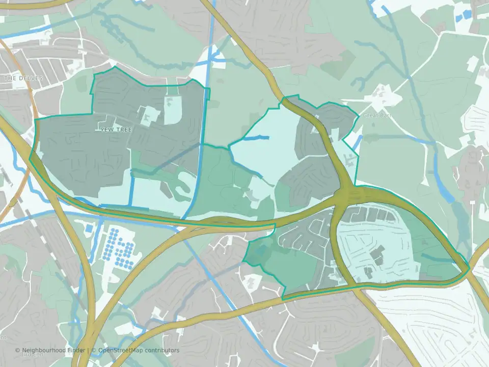 Great Barr with Yew Tree