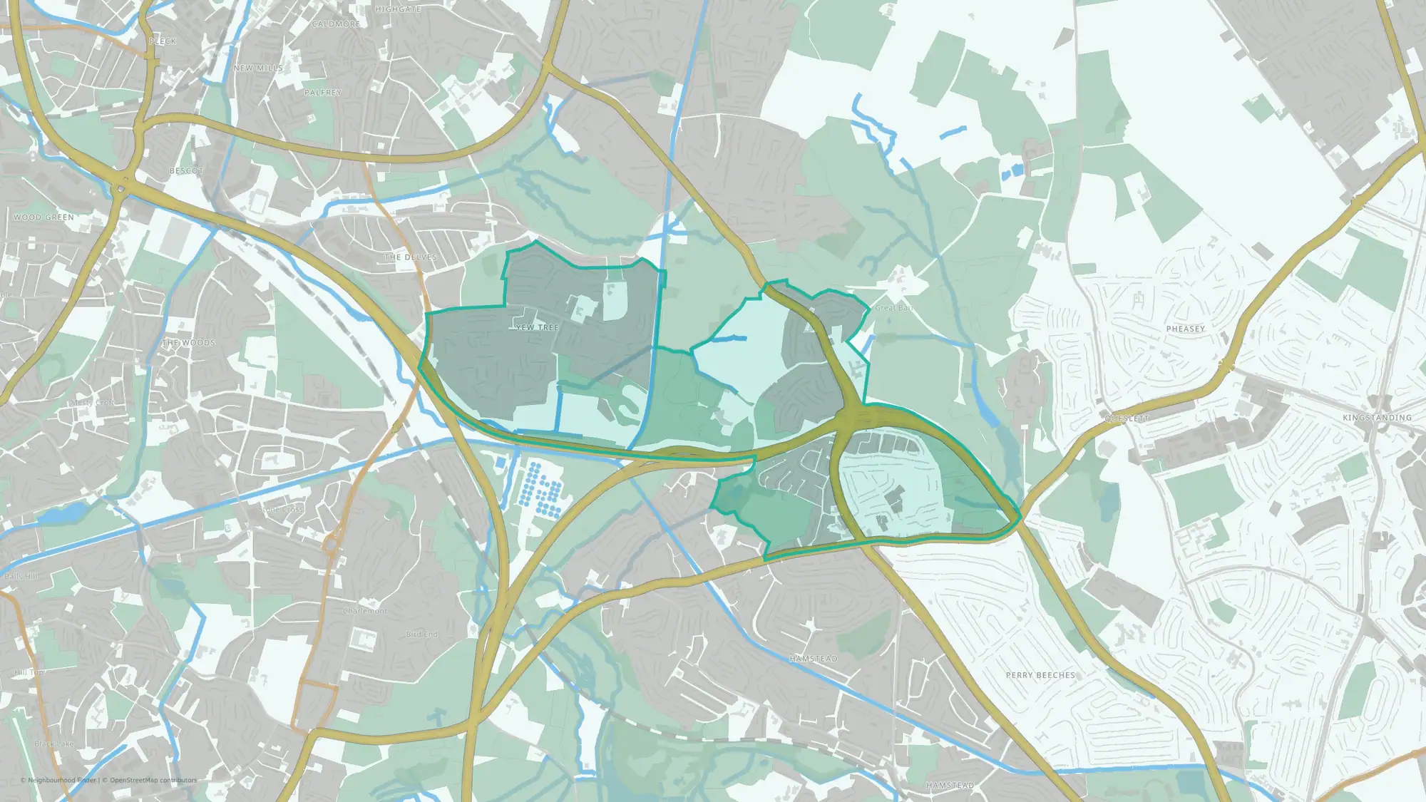 Great Barr with Yew Tree