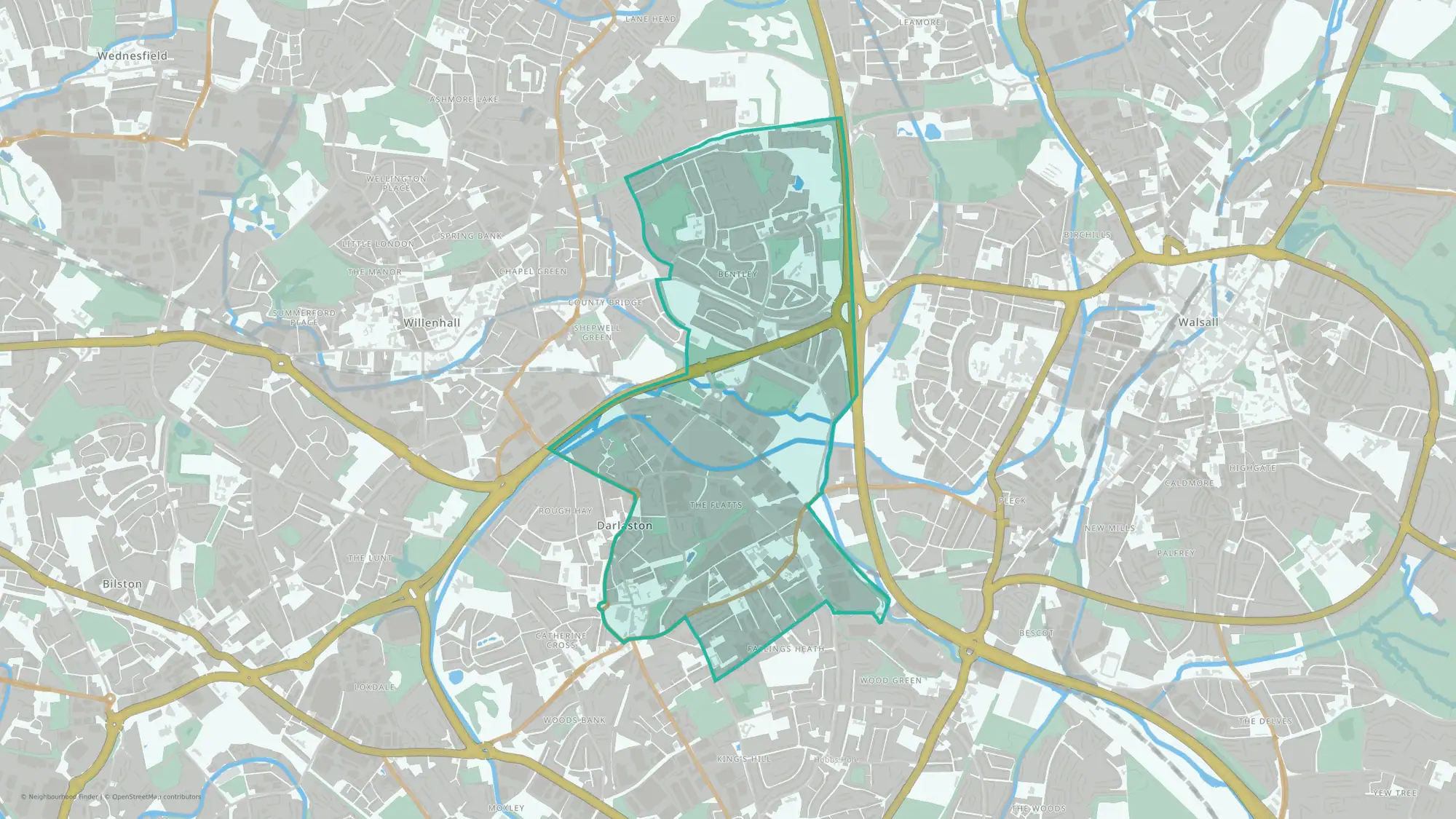 Bentley and Darlaston North
