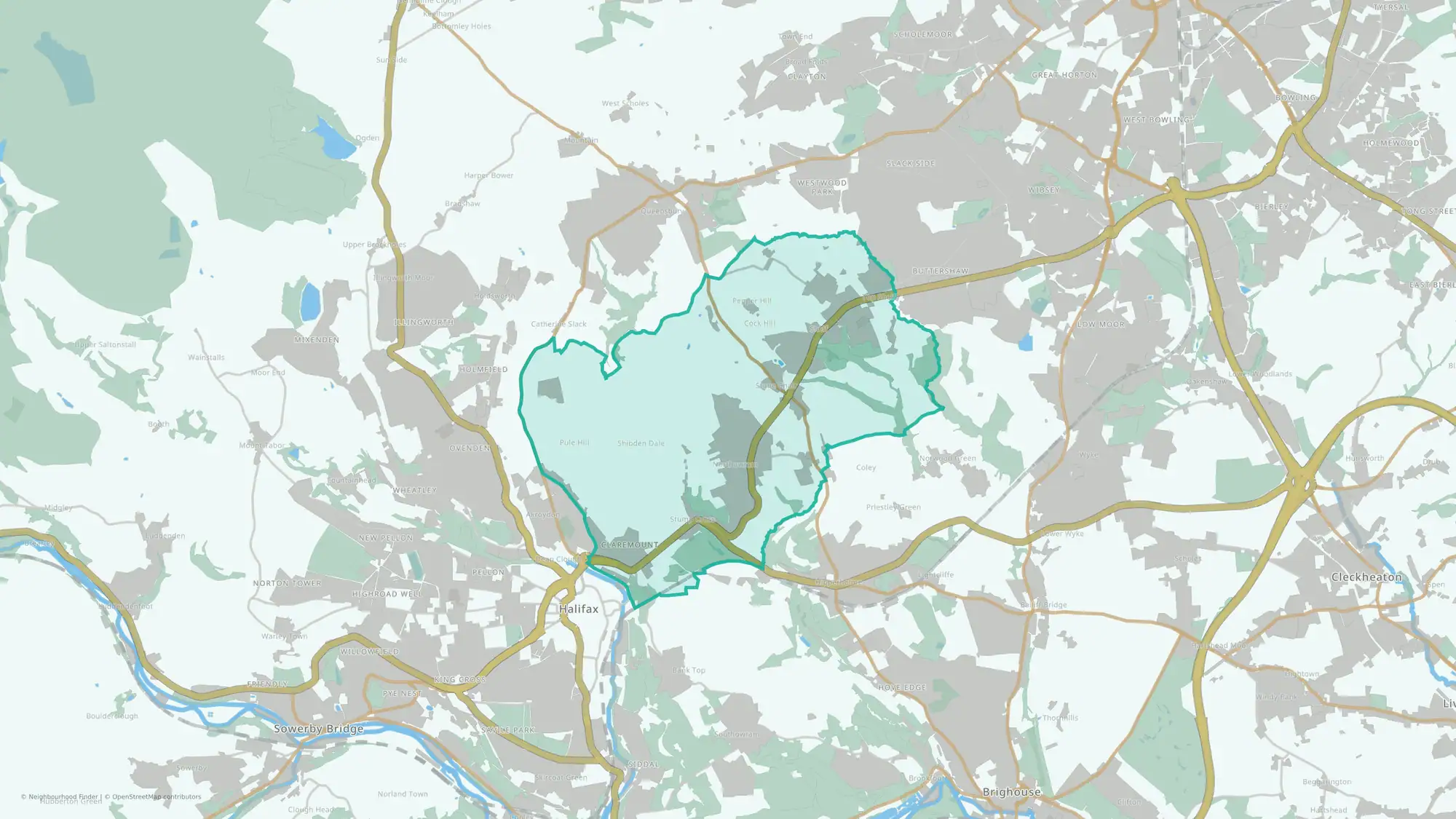 Northowram and Shelf