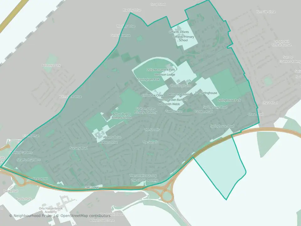 Stanford East and Corringham Town