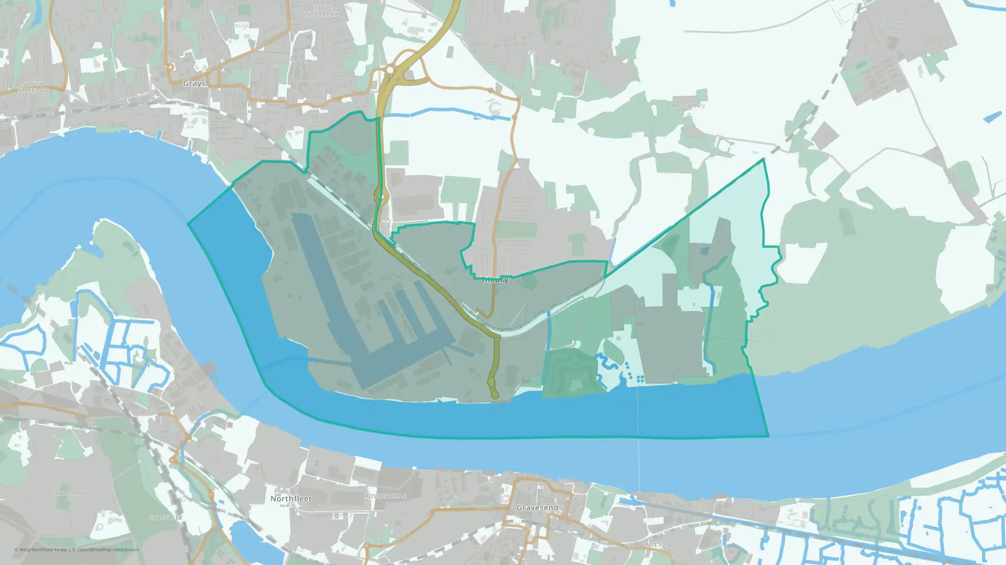 Tilbury Riverside and Thurrock Park