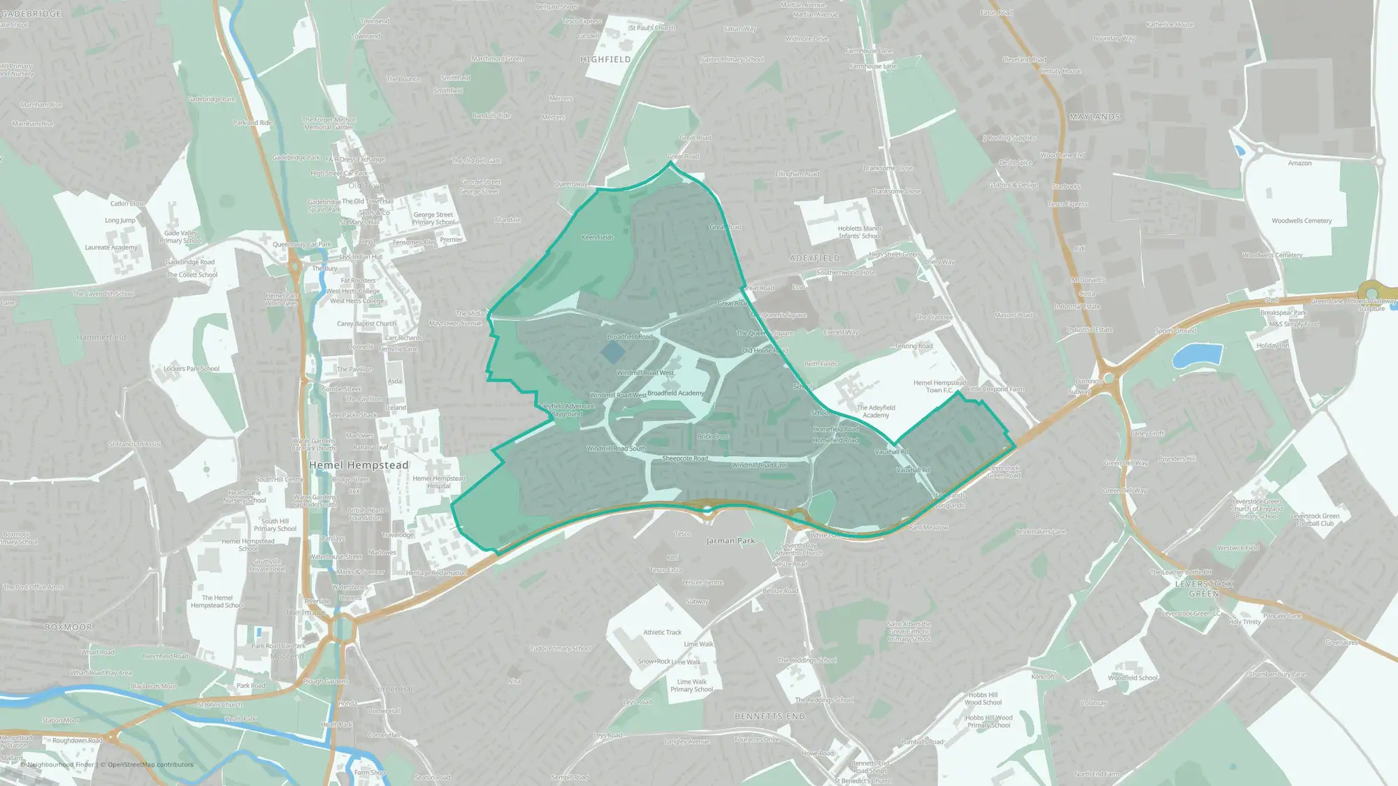 Adeyfield West