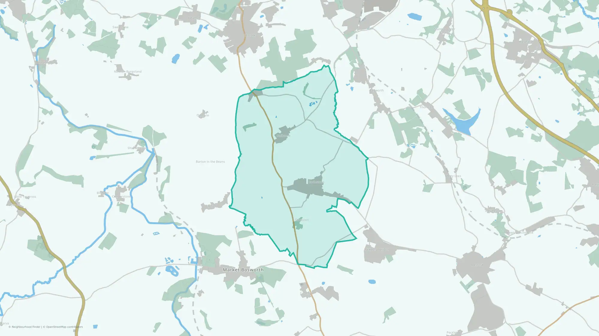 Barlestone, Nailstone and Osbaston