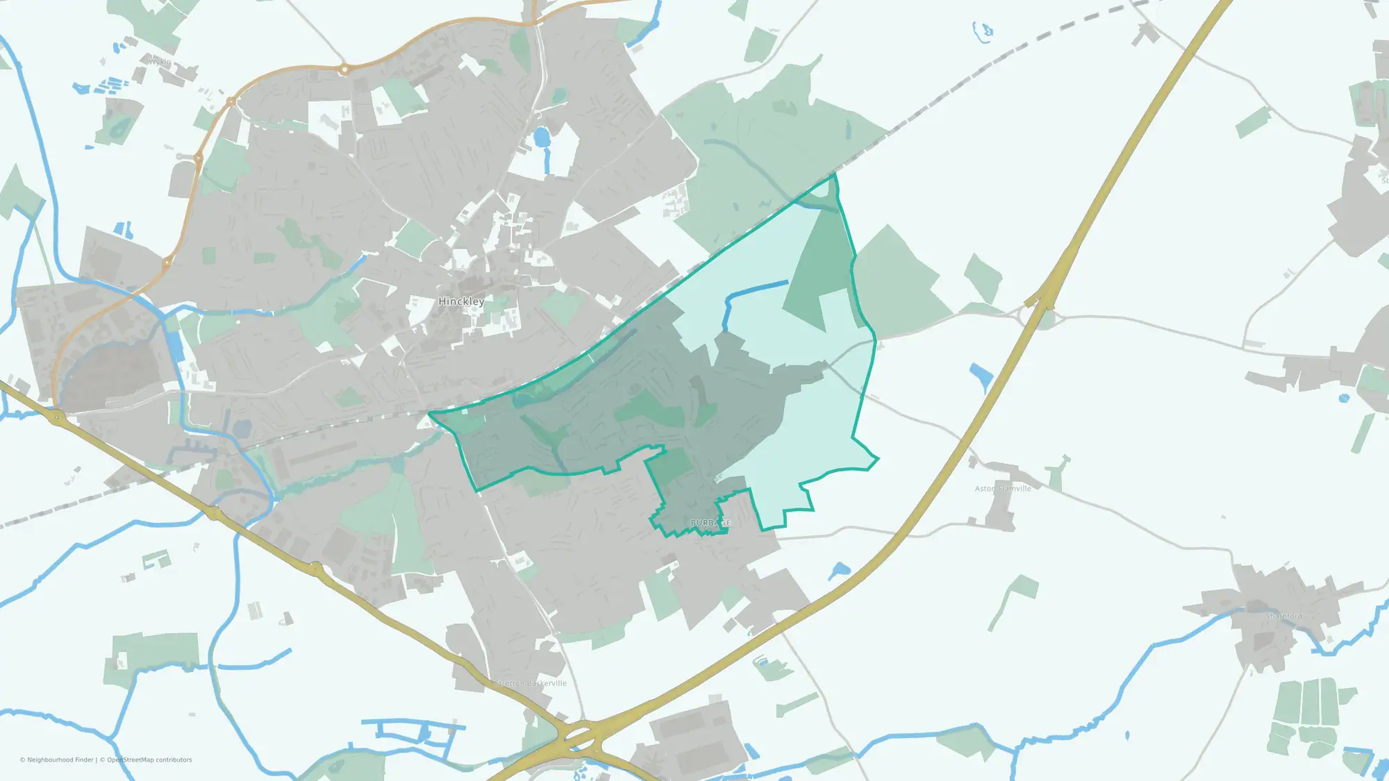 Burbage St. Catherines and Lash Hill