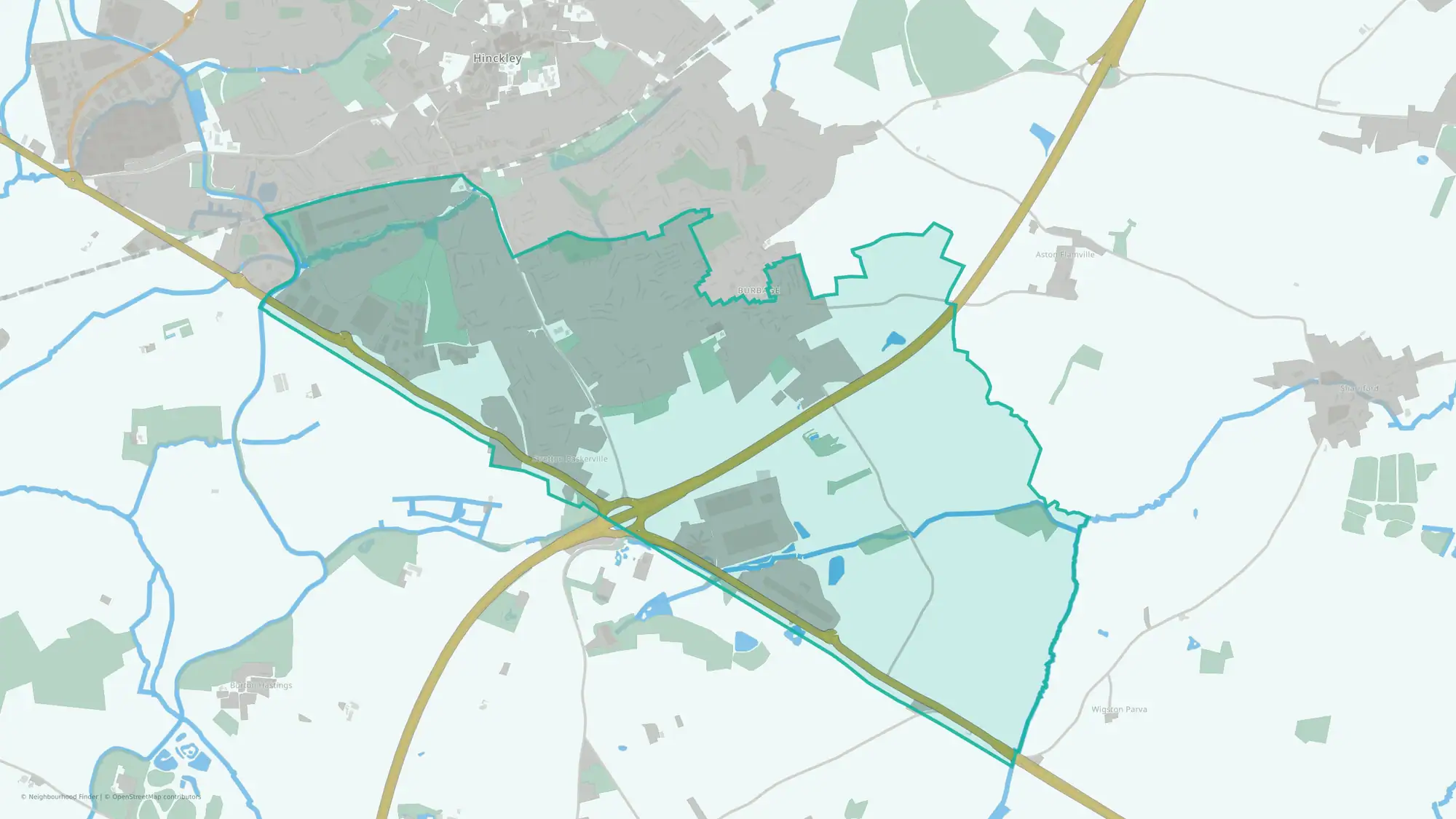 Burbage Sketchley and Stretton