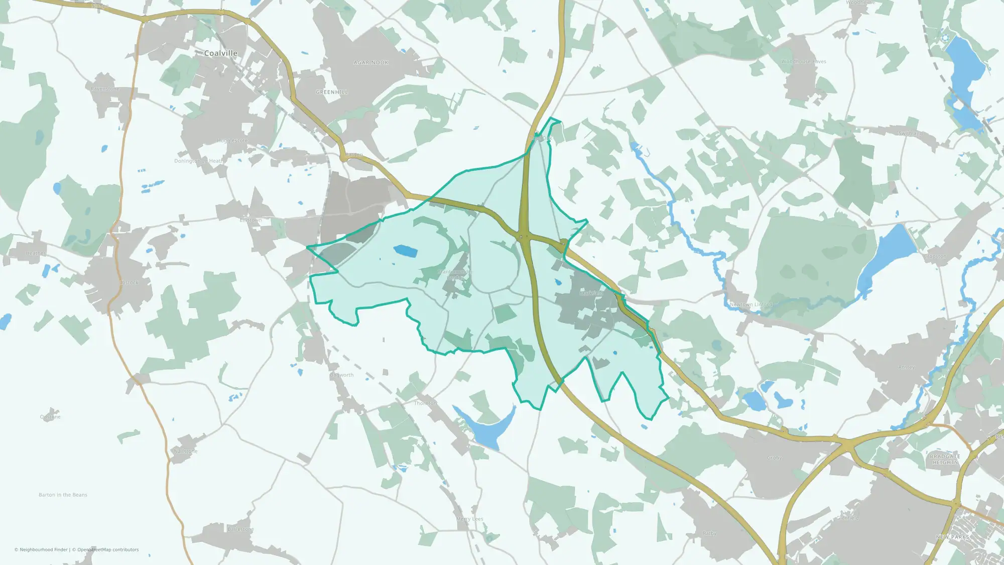 Markfield, Stanton and Fieldhead