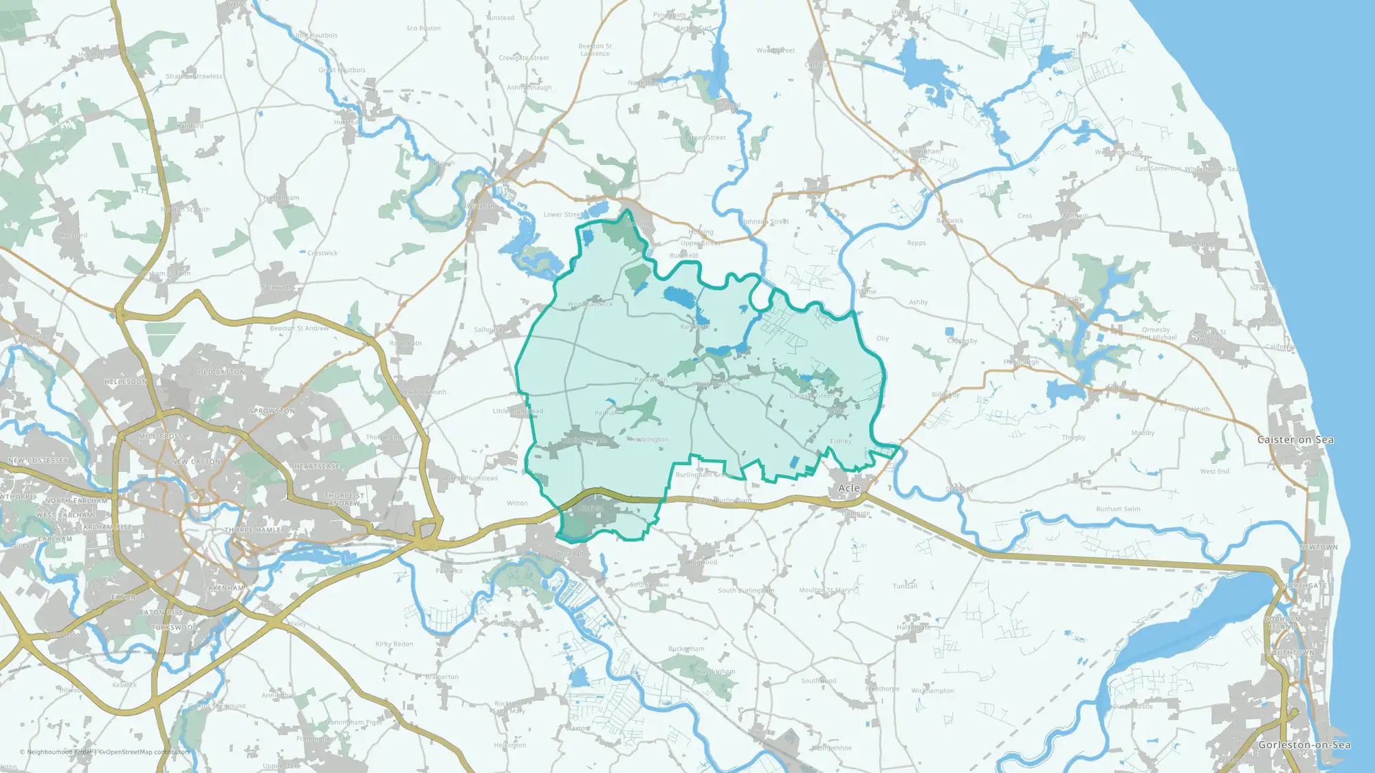 Blofield with South Walsham