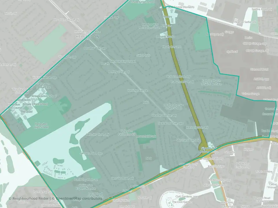 Hellesdon South East