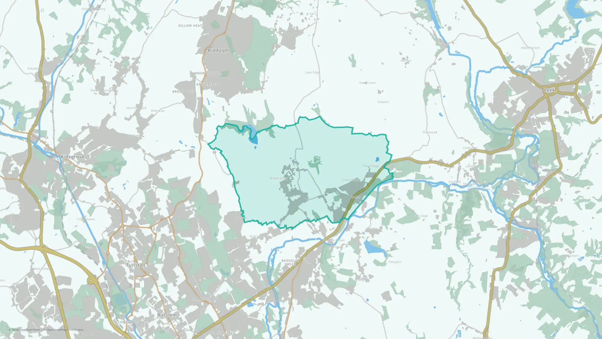 Brown Edge and Endon