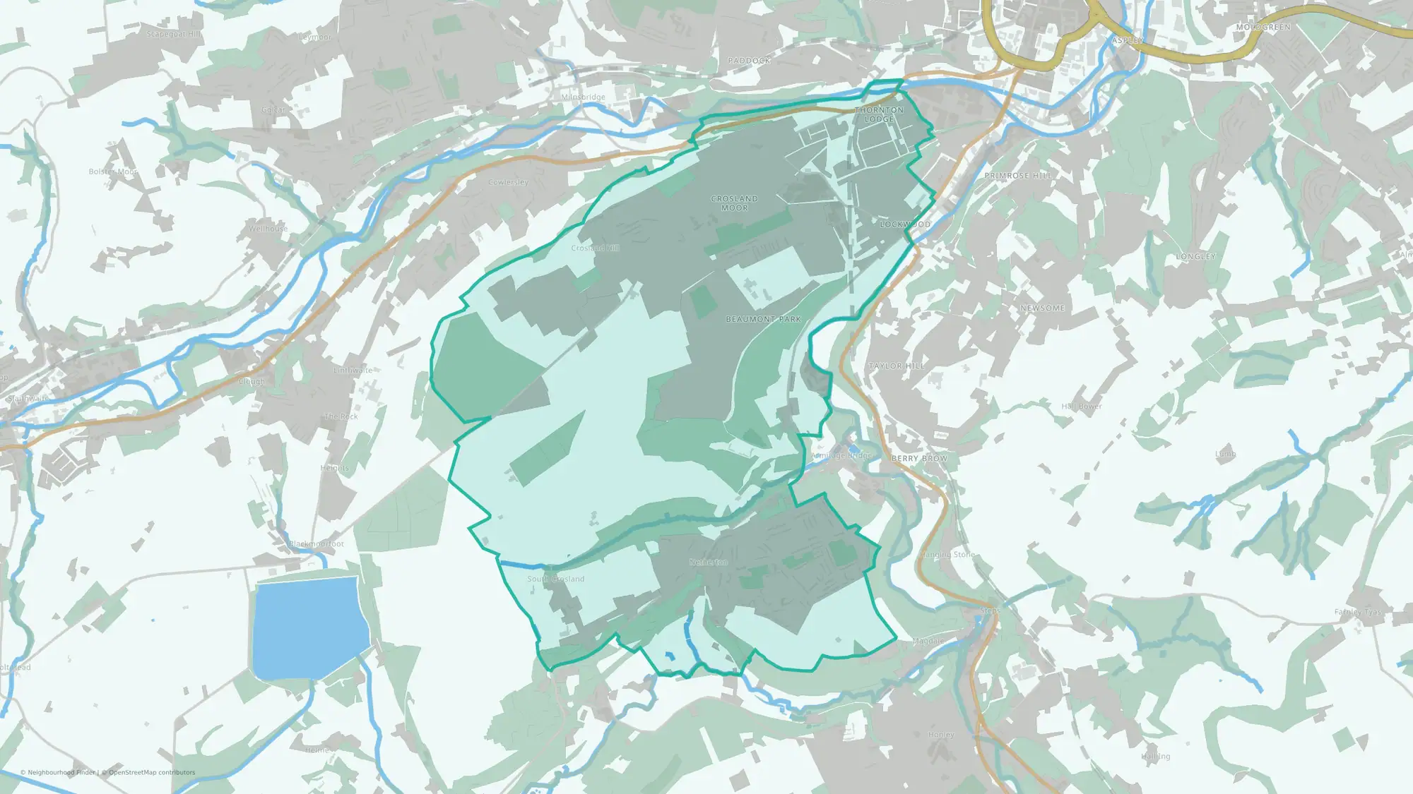 Crosland Moor and Netherton