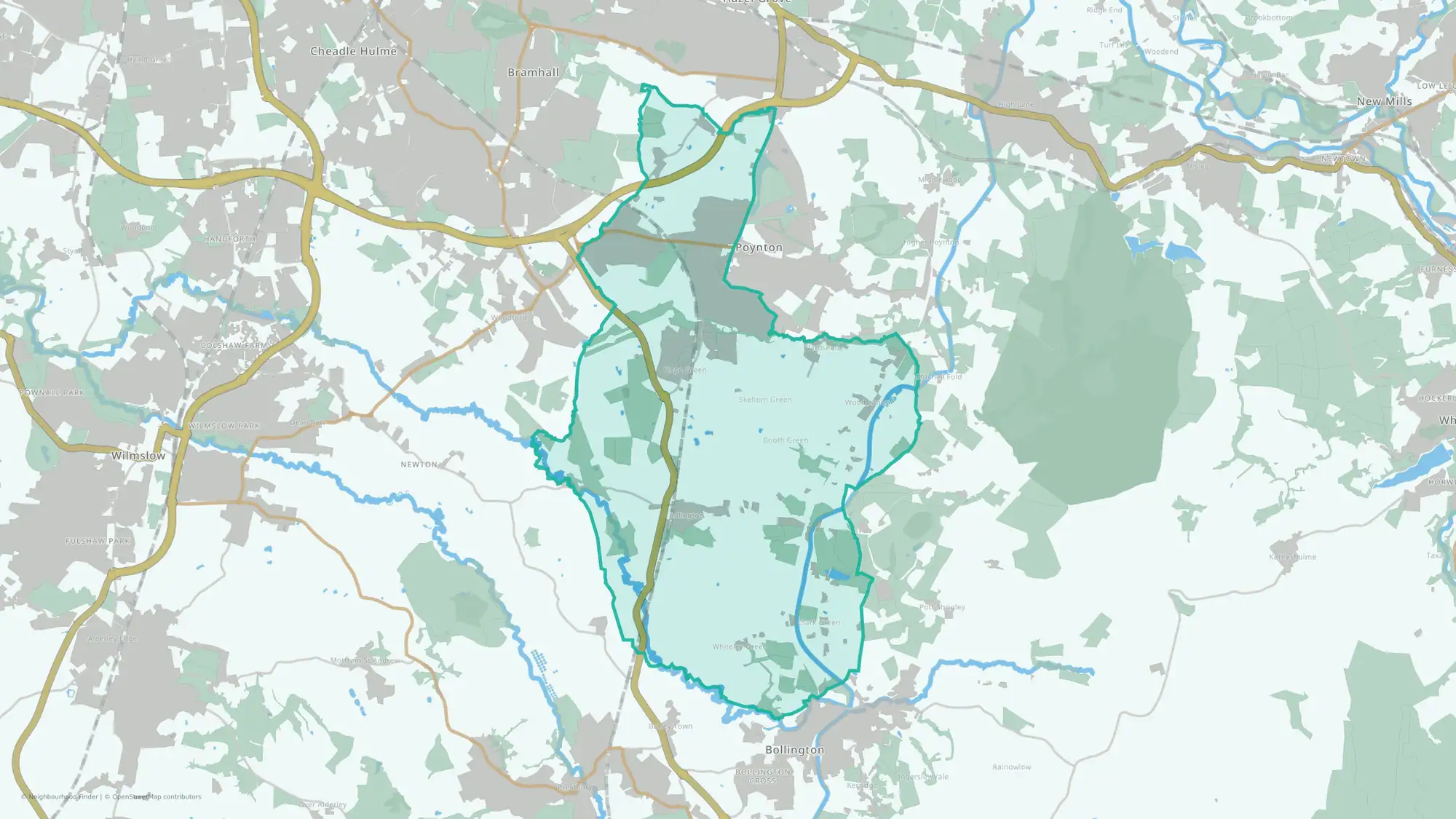 Poynton West and Adlington