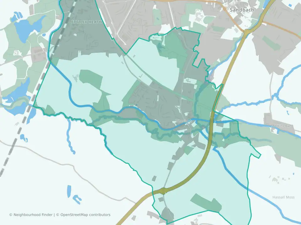 Sandbach Ettiley Heath and Wheelock