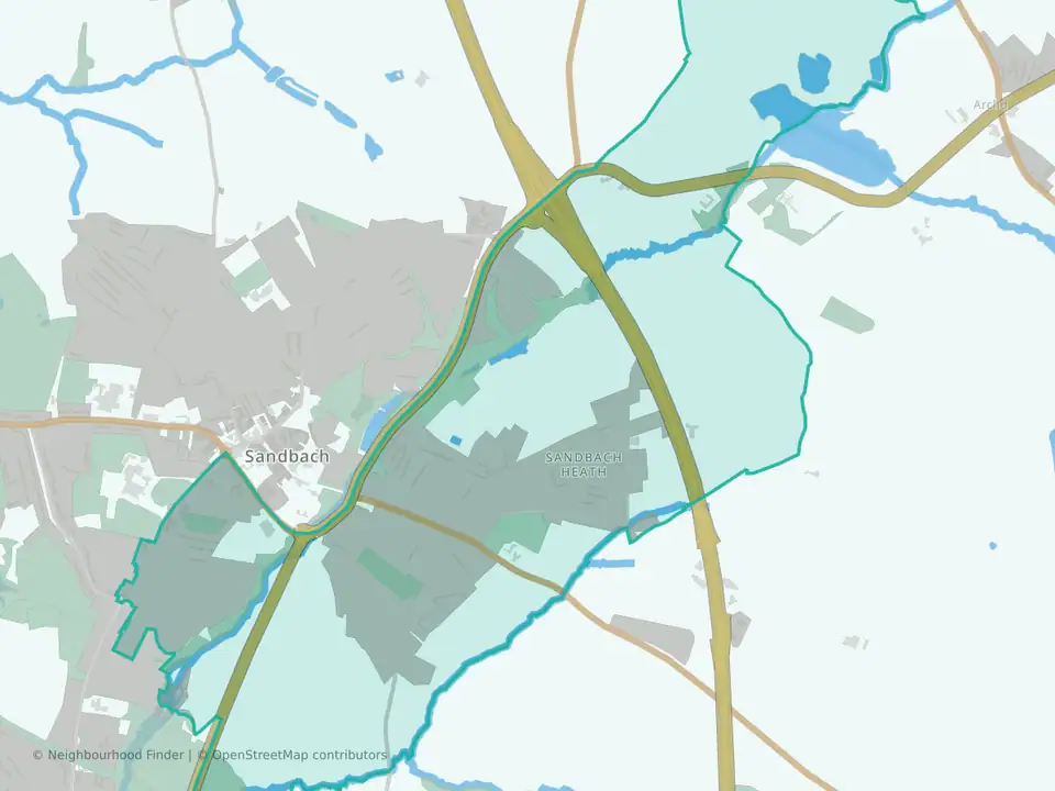 Sandbach Heath and East