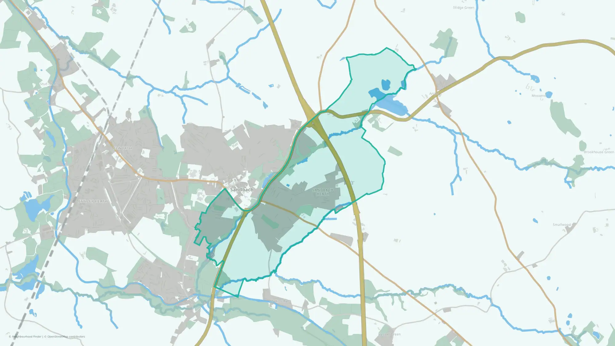 Sandbach Heath and East