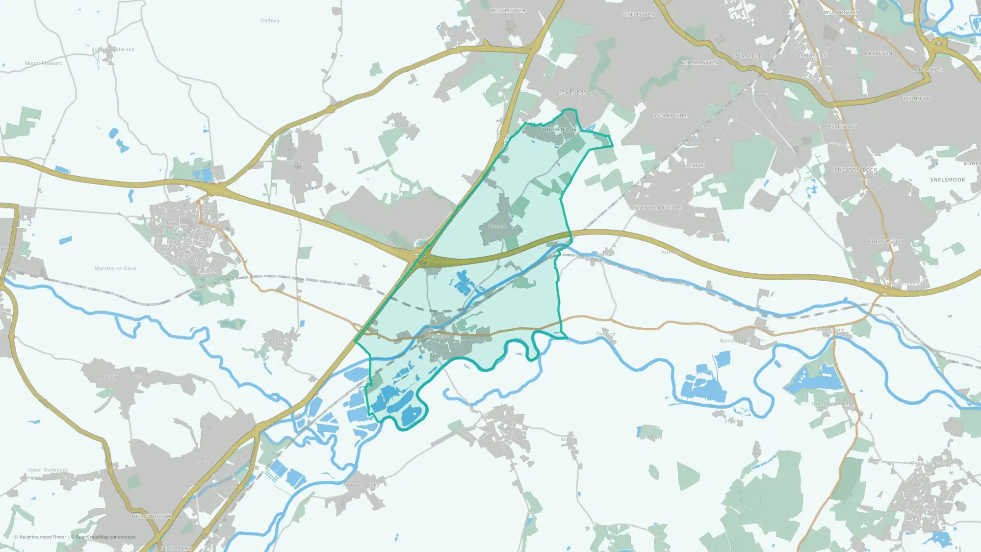 Willington and Findern