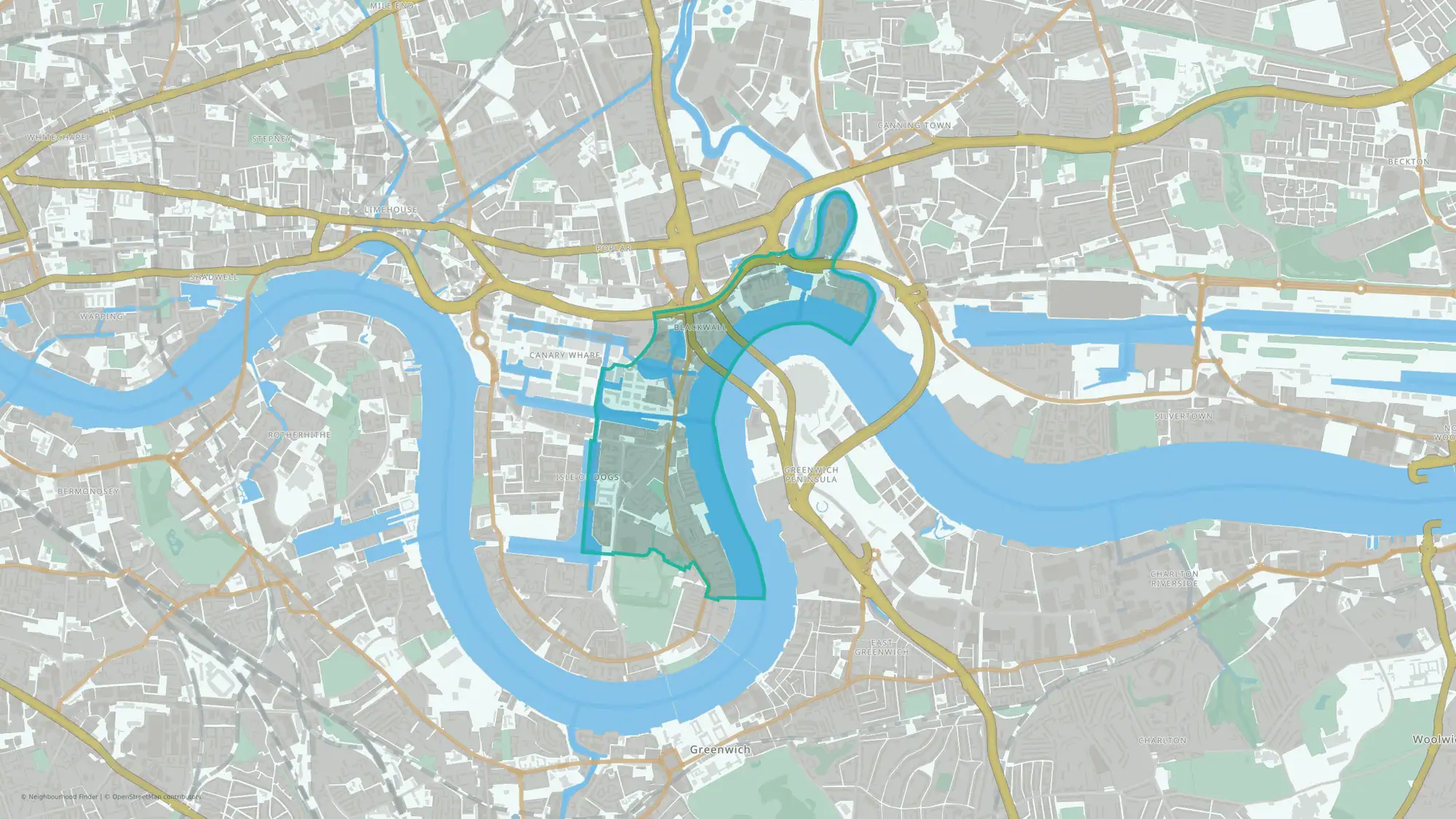 Blackwall & Cubitt Town