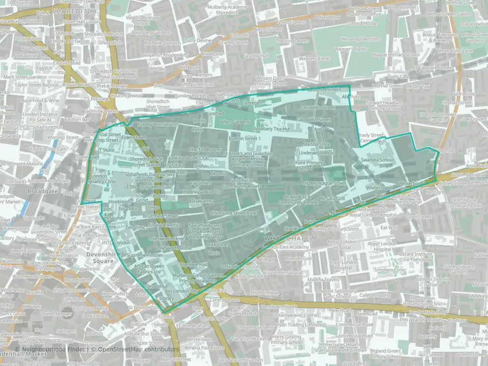 Spitalfields & Banglatown