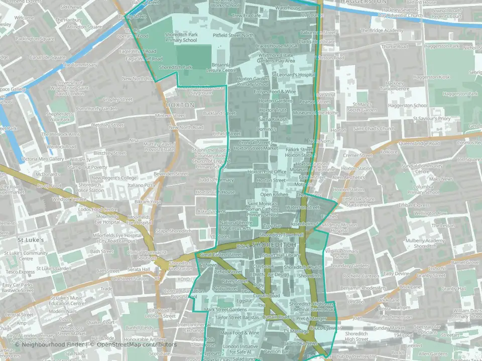 Hoxton East & Shoreditch