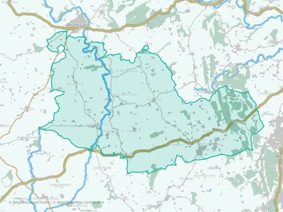 Bishops Frome & Cradley East