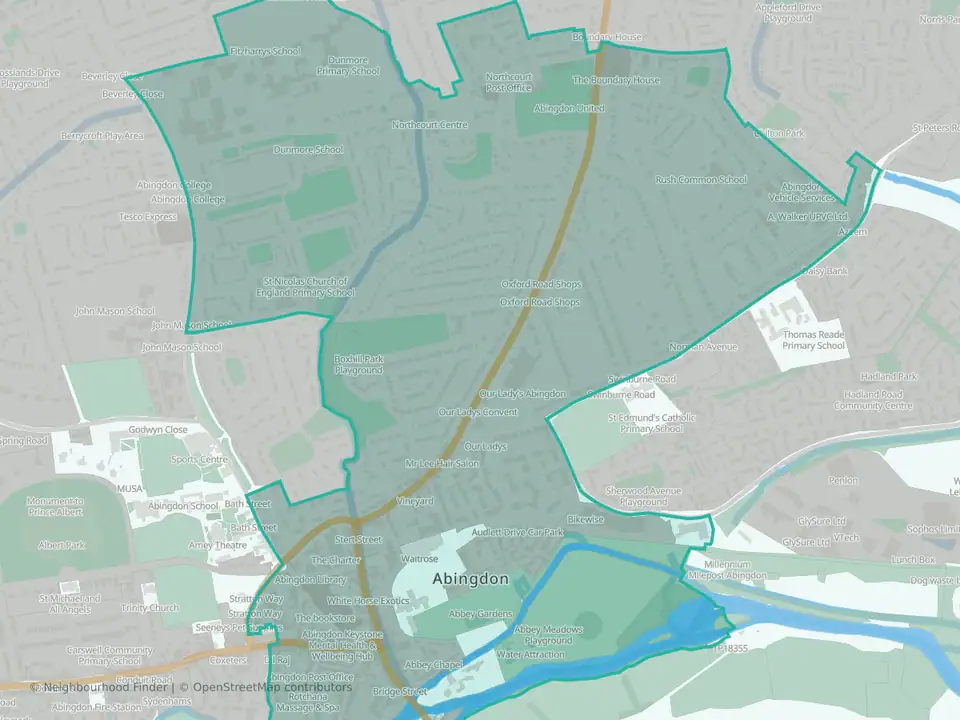 Abingdon Abbey Northcourt
