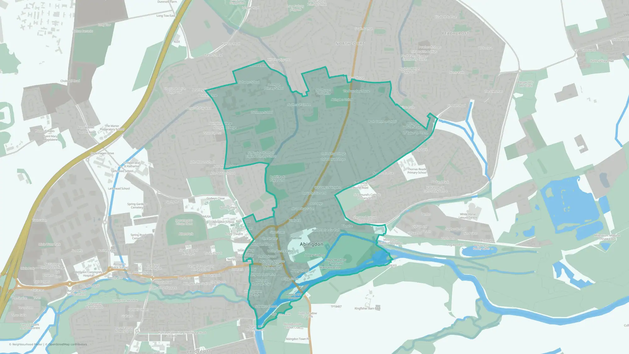 Abingdon Abbey Northcourt