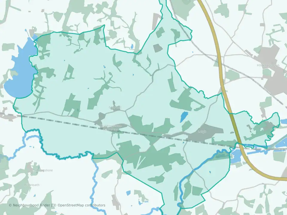Leigh and Chiddingstone Causeway