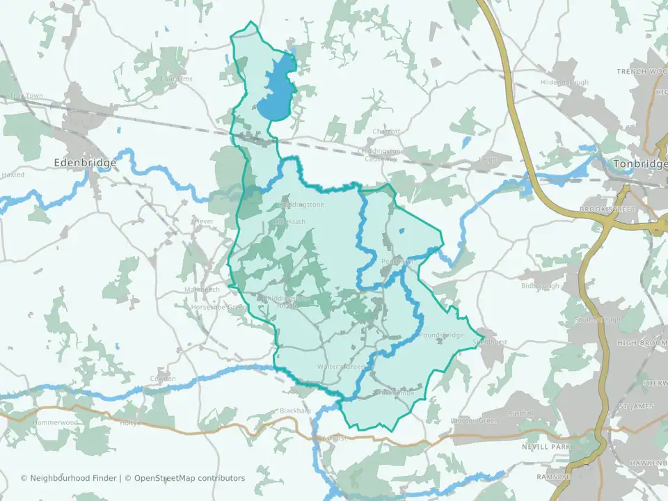 Penshurst, Fordcombe and Chiddingstone