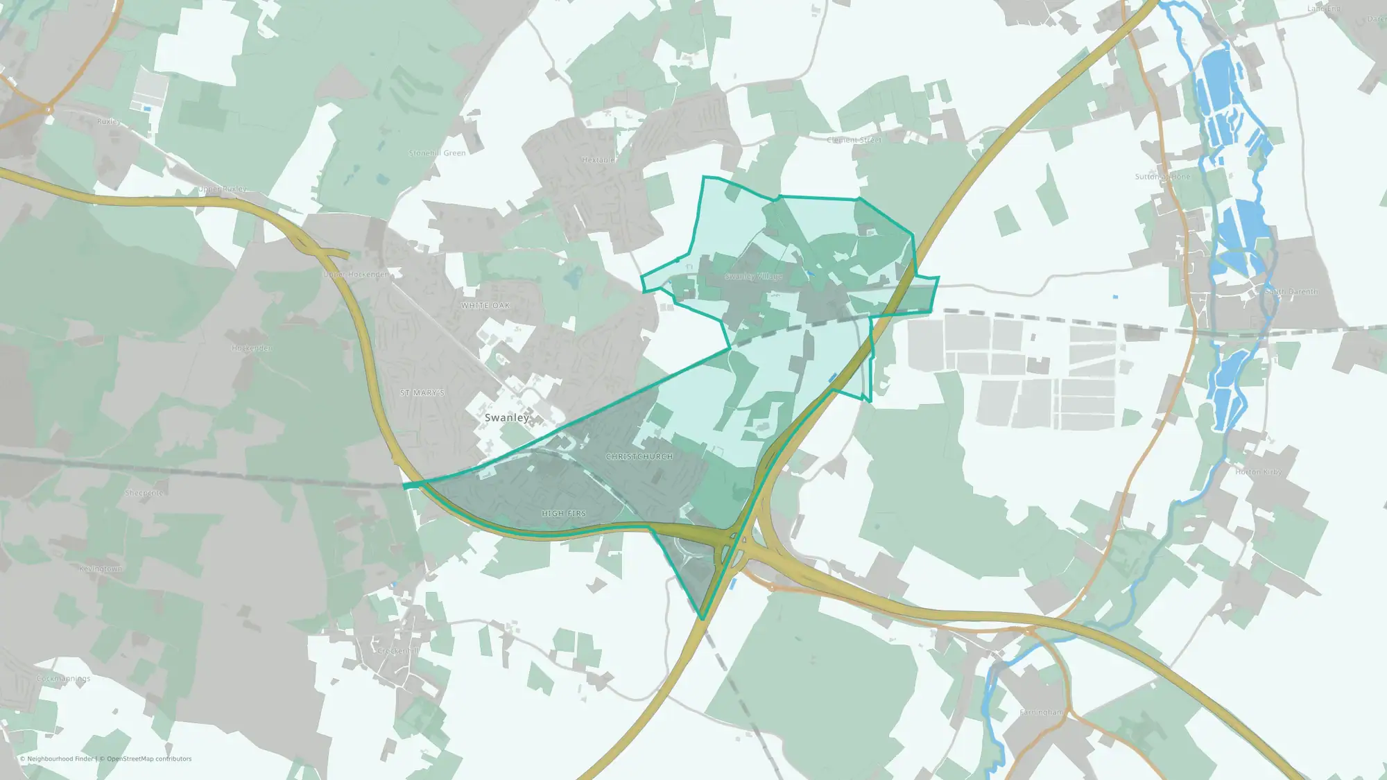 Swanley Christchurch and Swanley Village
