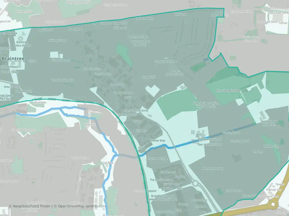 Braintree Central & Beckers Green