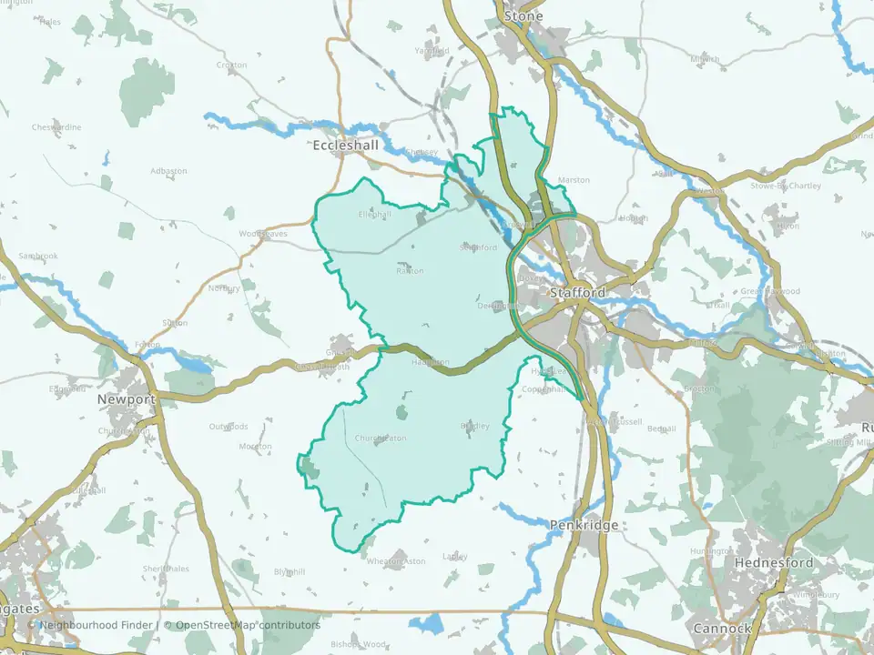 Seighford & Church Eaton