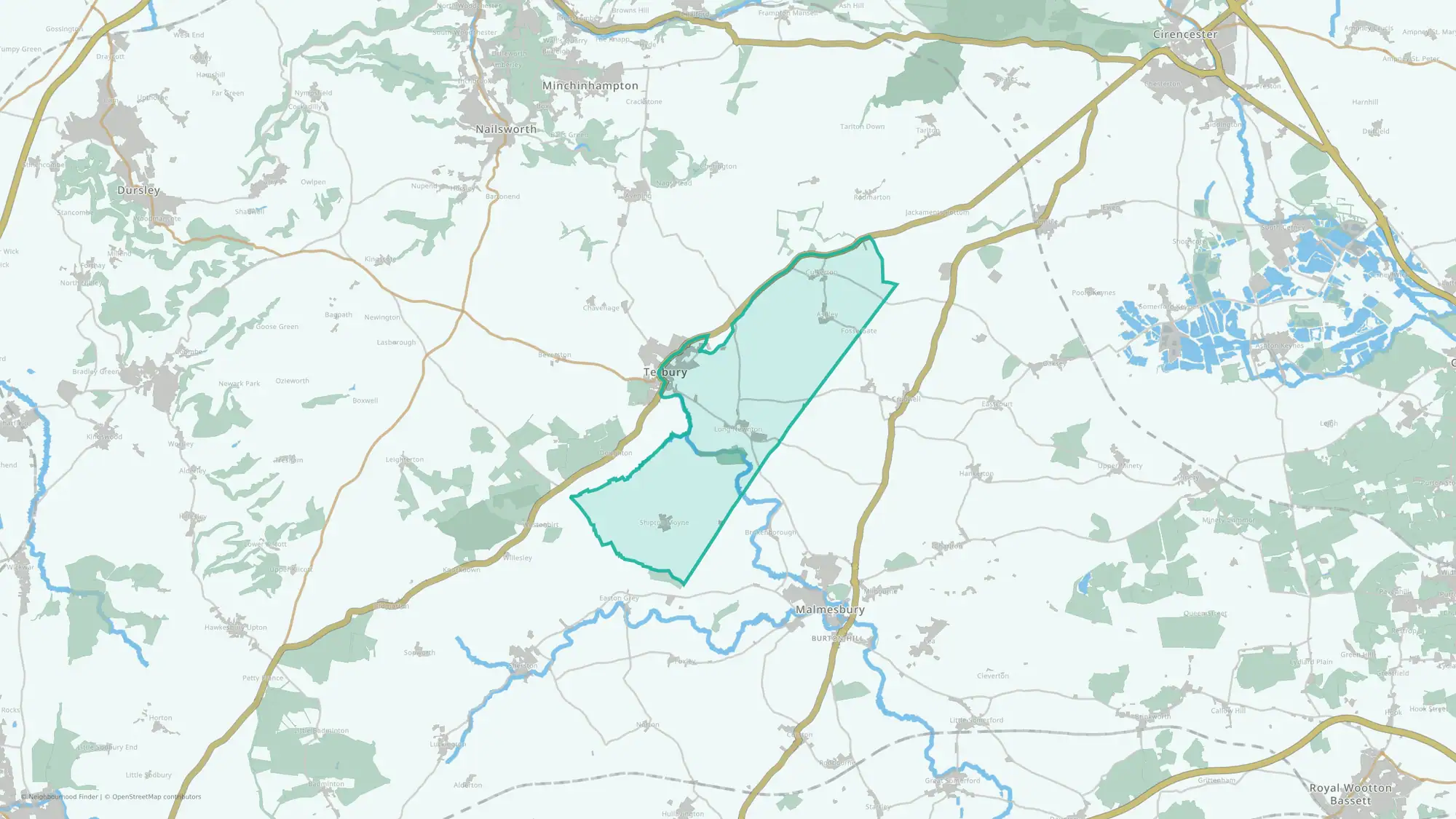 Tetbury East & Rural