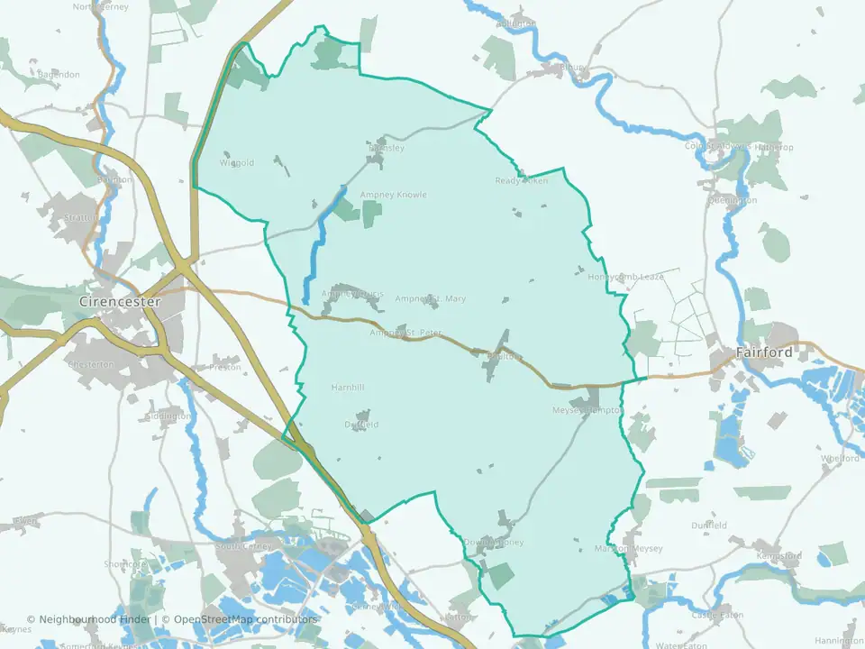 The Ampneys & Hampton