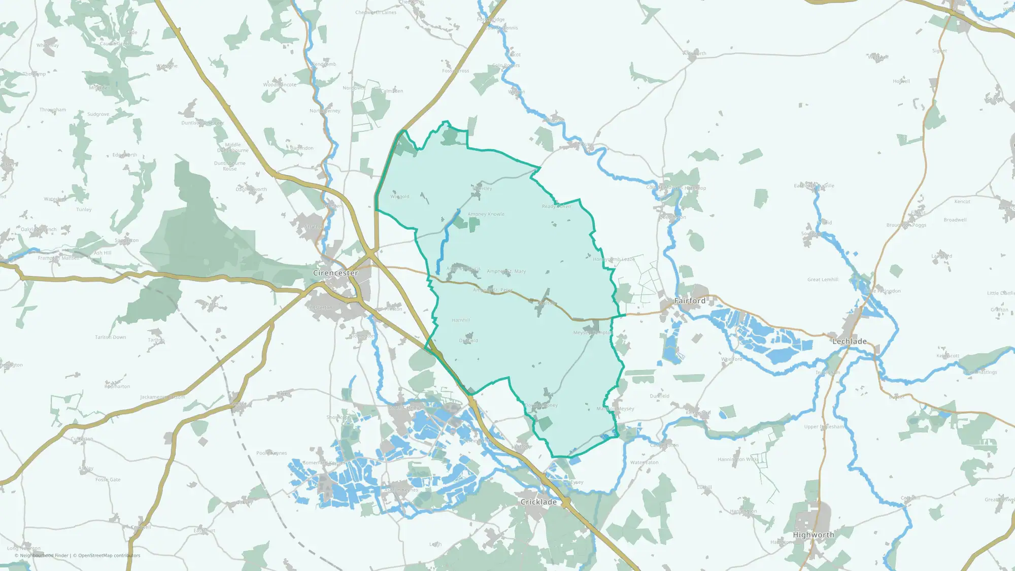 The Ampneys & Hampton