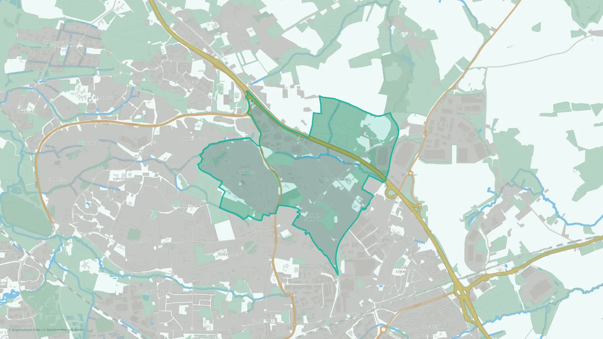 Penhill and Upper Stratton