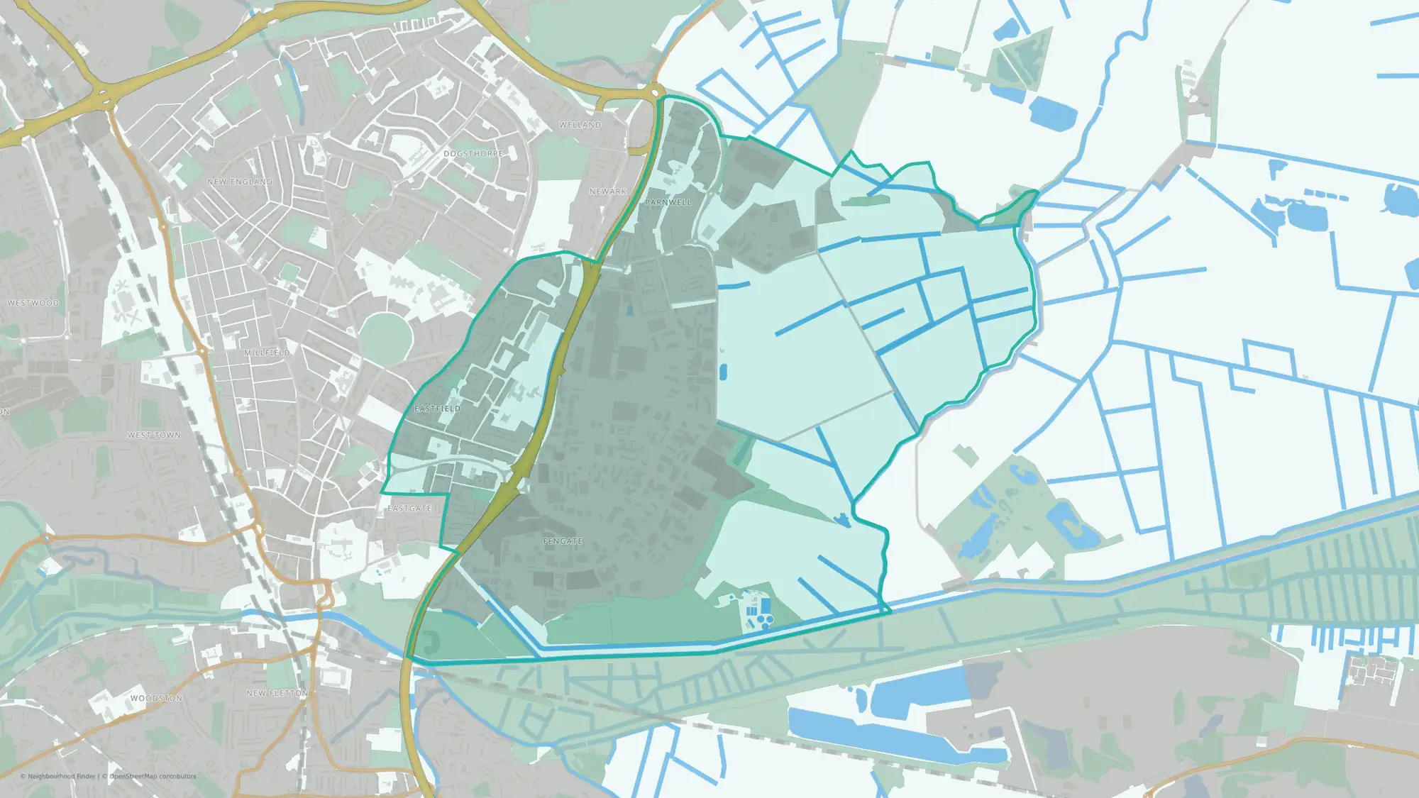 East