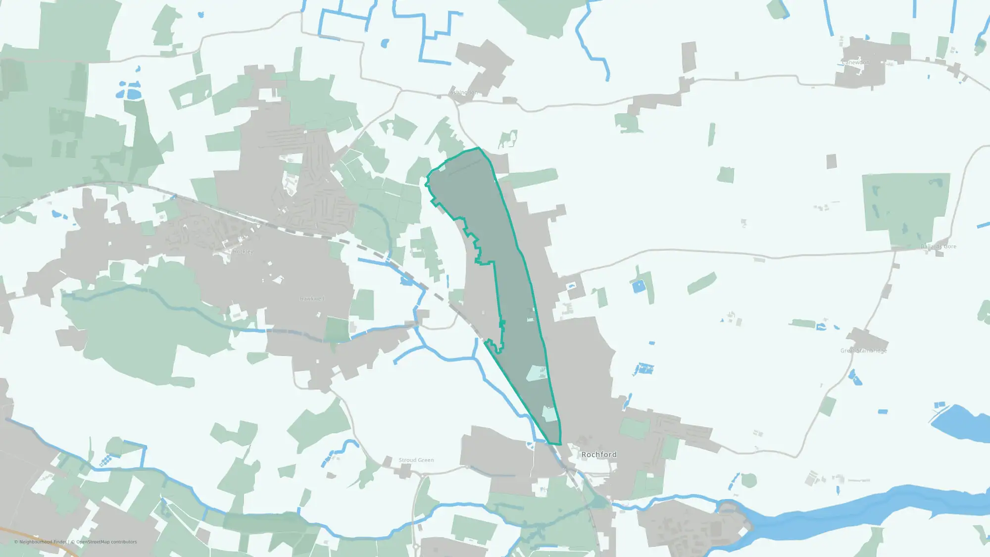 Hawkwell East West