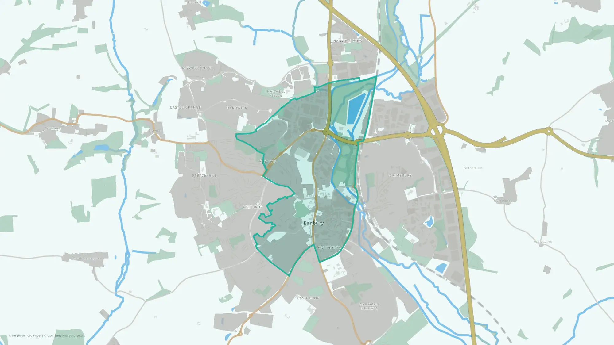 Banbury Cross & Neithrop