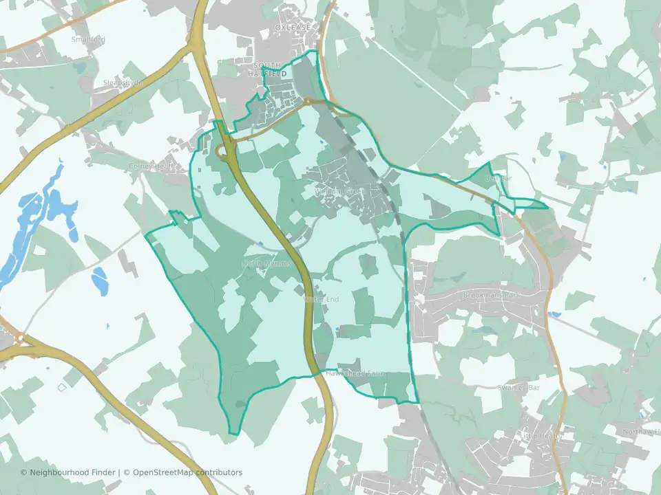 Welham Green & Hatfield South