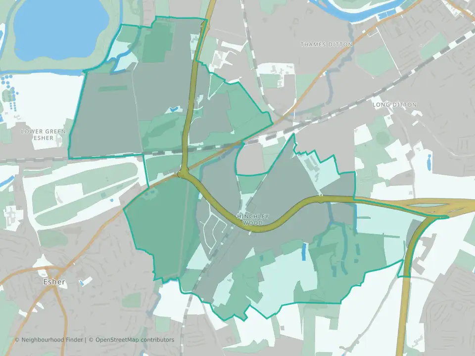 Hinchley Wood & Weston Green