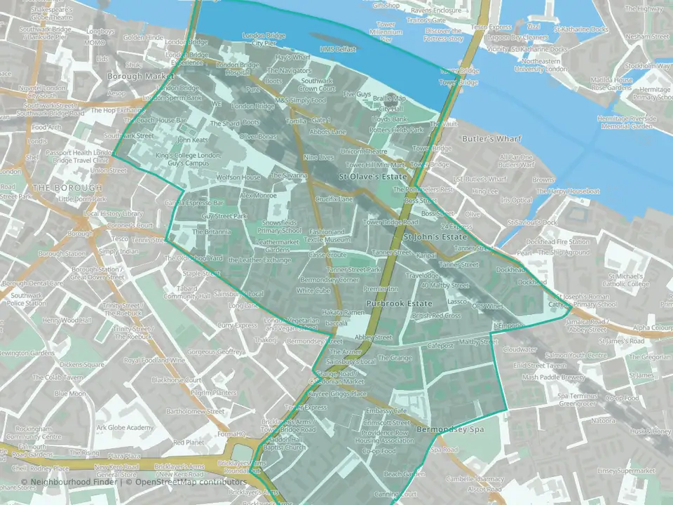 London Bridge & West Bermondsey