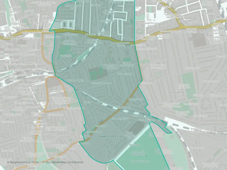 Nunhead & Queen's Road