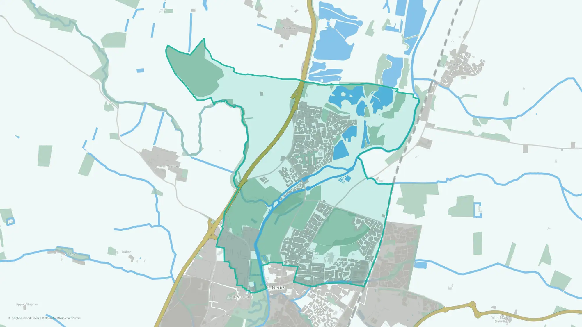 St. Neots Priory Park & Little Paxton
