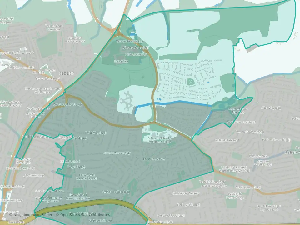 Bexhill Old Town & Worsham