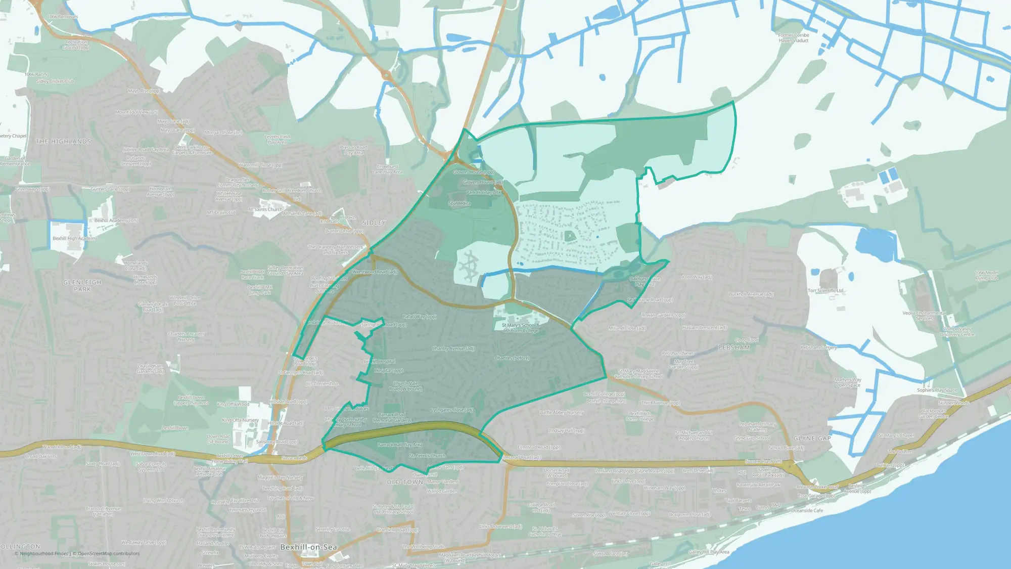 Bexhill Old Town & Worsham