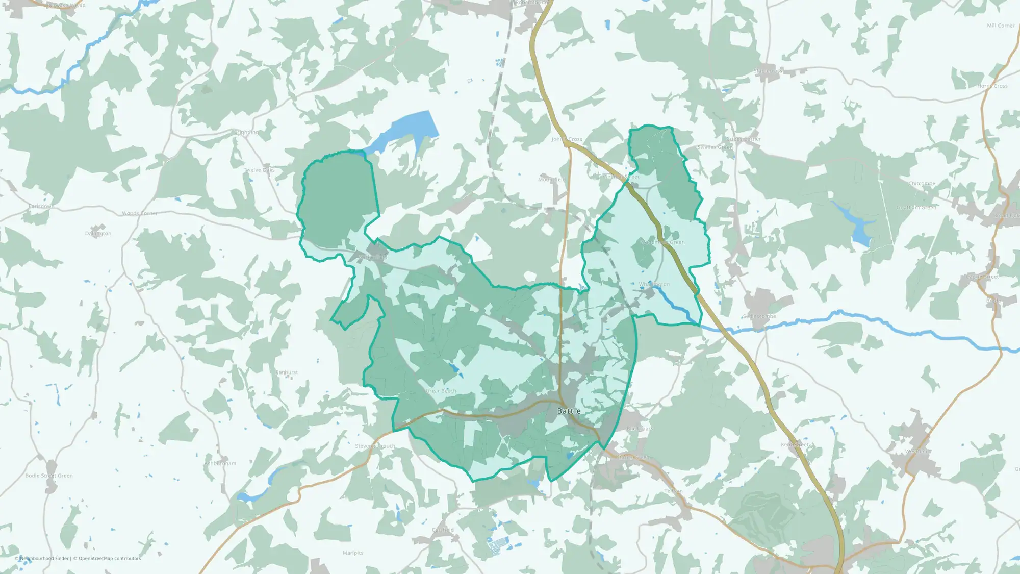 North Battle, Netherfield & Whatlington