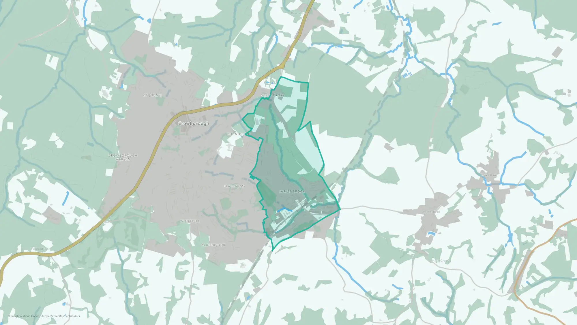 Crowborough Jarvis Brook