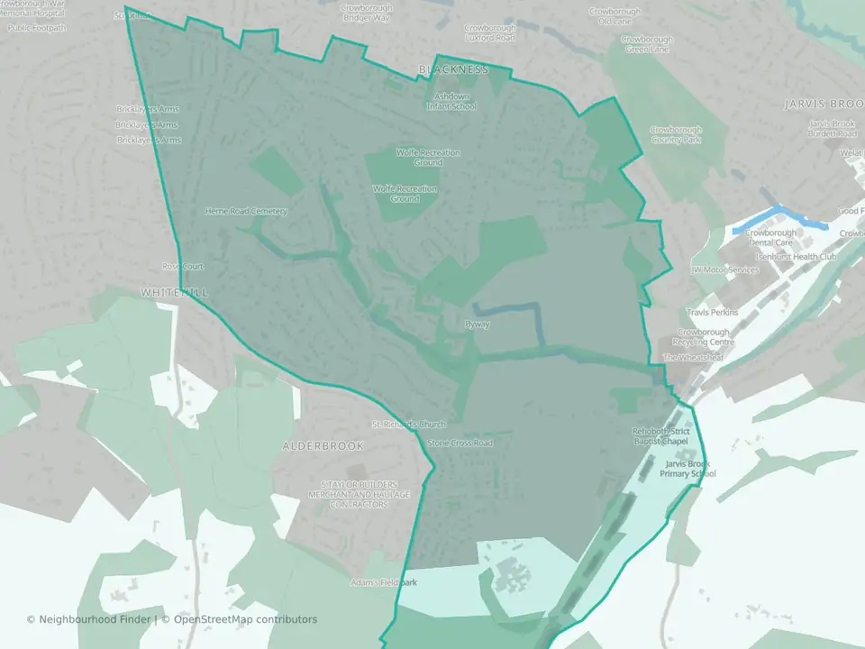 Crowborough South East