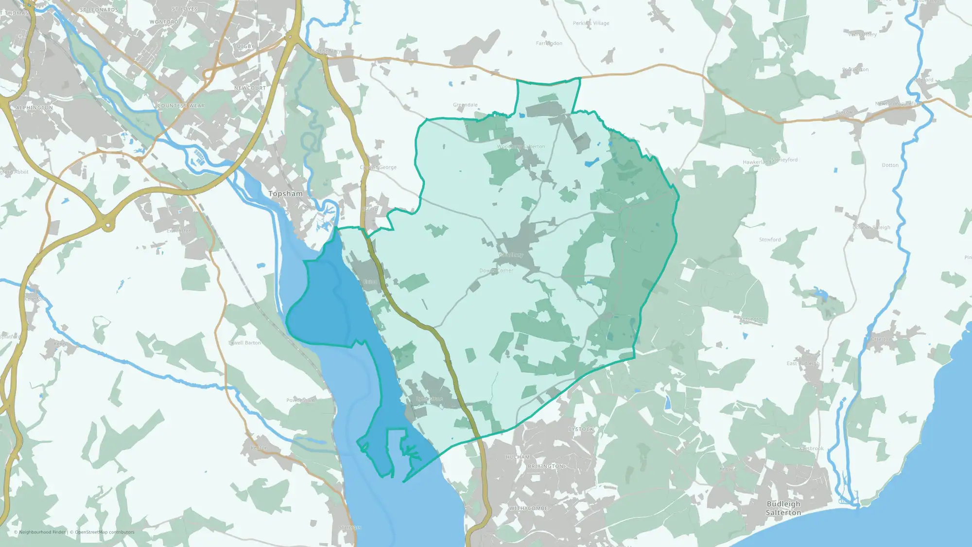 Woodbury & Lympstone
