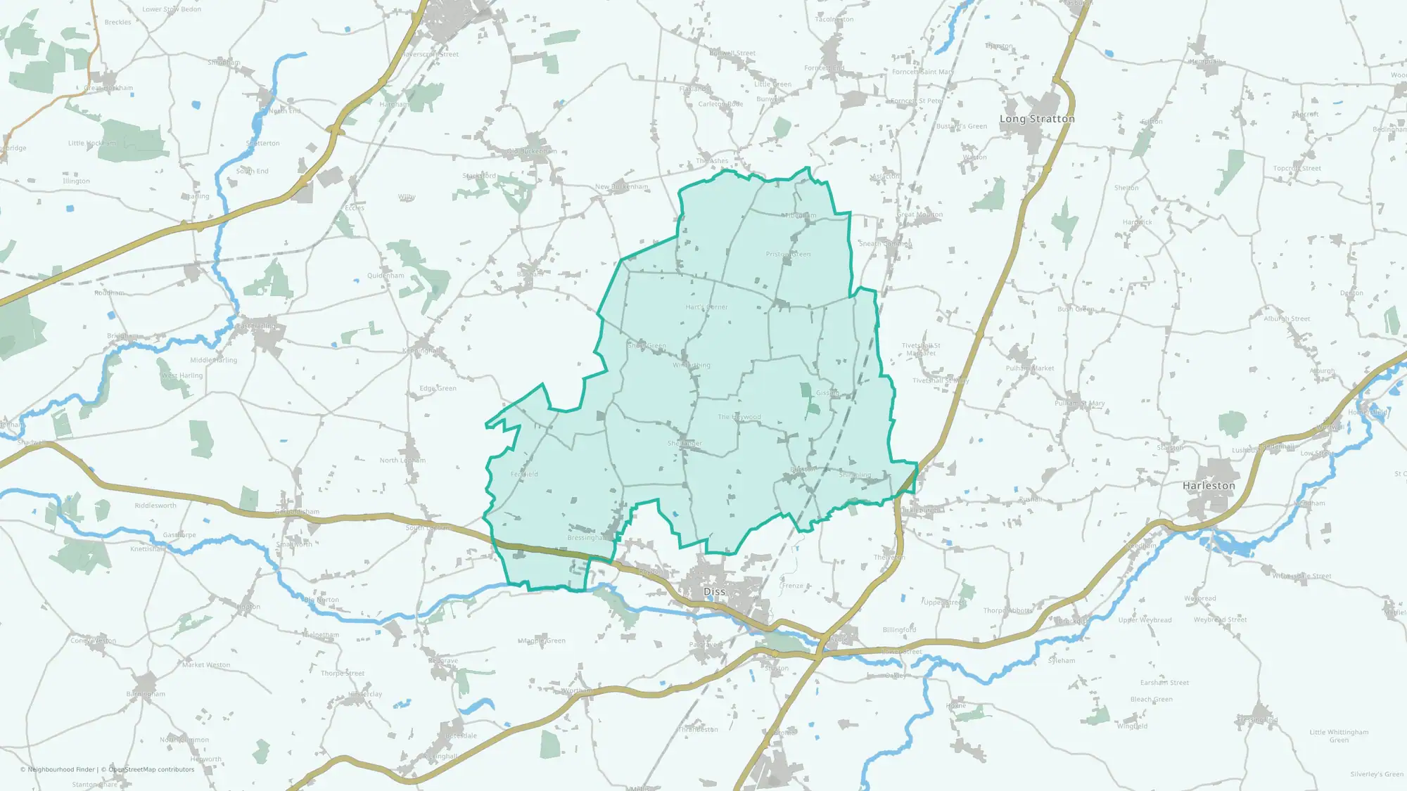 Bressingham & Burston